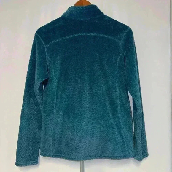 Patagonia Blue Fleece Pullover XXL for Youth / Purple Trim - Picture 14 of 14